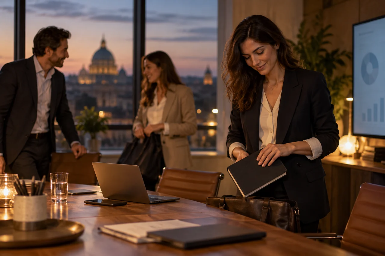 Conclusione di una revisione di marketing